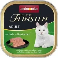 Extra rabatt animonda vom Feinsten Adult 6 x 100 g Kalkon & kanin