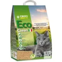 Extra rabatt Croci Eco Clean kattströ – Ekonomipack 2 x 6 l (ca 4,8 kg)