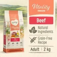 Extra rabatt Feringa Vitality Immune – med nötkött – Ekonomipack 5 x 2 kg