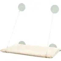 Extra rabatt Karlie fönsterbädd, creme – L 51,5 x B 31 x H 2,5 cm