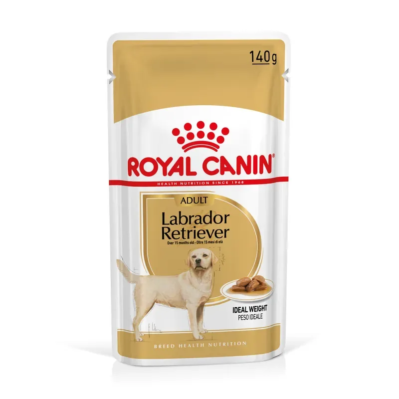 Extra rabatt Labrador Retriever Adult Våtfoder för hund – 10 x 140 g
