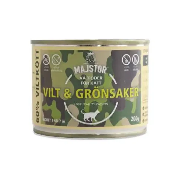 Extra rabatt Majstor Katt Wet Vilt & Grönsaker