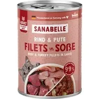 Extra rabatt Sanabelle Meat in Sauce 6 x 380 g – Nötkött & kalkon