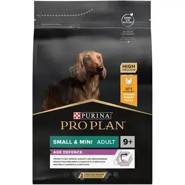 Extra rabatt Small and Mini Adult 9+ Senior Age Defence Chicken hundfoder – 3 kg