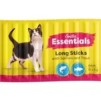 Extra rabatt Smilla Essentials Sticks – Lax & öring (50 x 5 g)