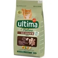 Extra rabatt Ultima Cat Nature No Grain Adult med kalkon – 1,1 kg