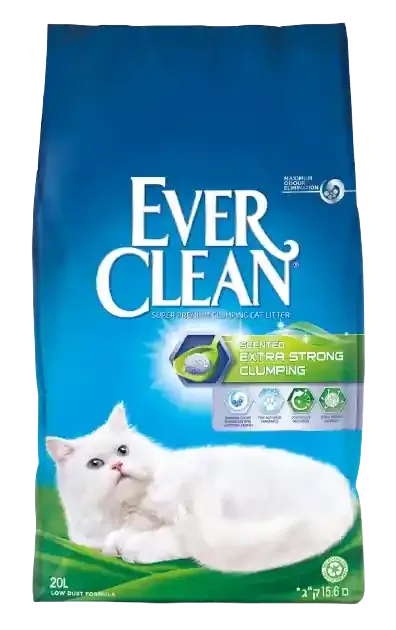 Extra Strong Scented Kattsand 20 L Trygg betalning