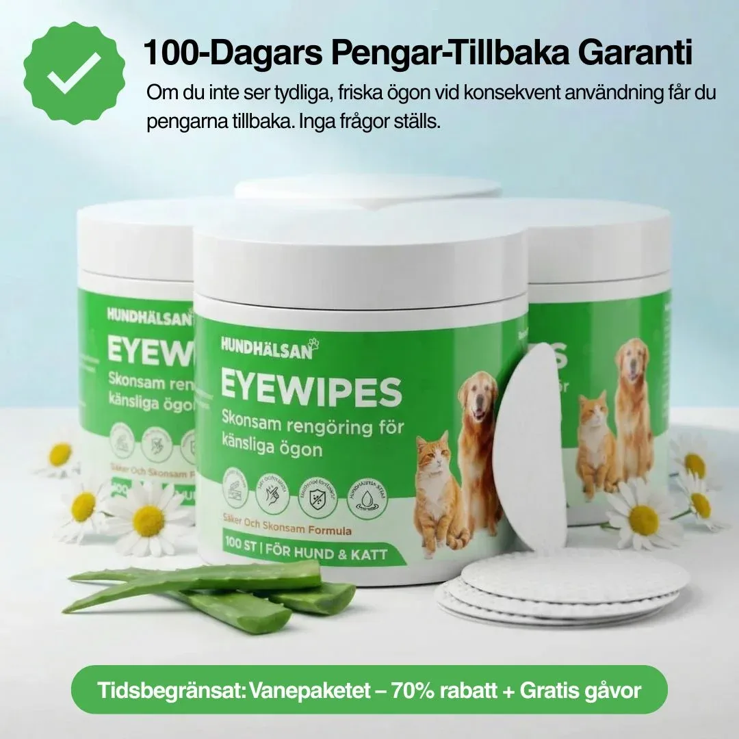 EyeWipes Kit - Skyddar mot ögonproblem