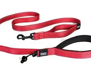 Ezydog Koppel Soft Trainer Röd 25mmx181cm Traffic Controll