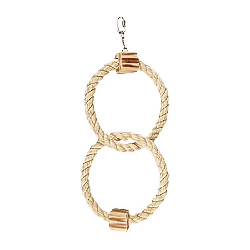Fågelleksak 2 ringar – 18 CM