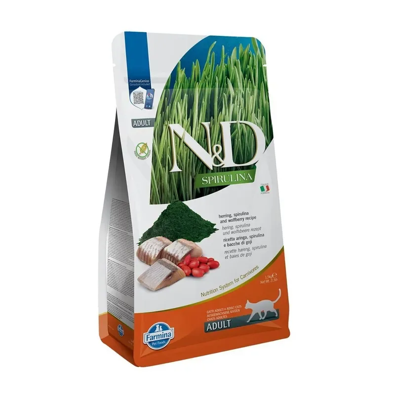 Farmina N&D Cat Spirulina & Herring 1,5 kg Köp nu