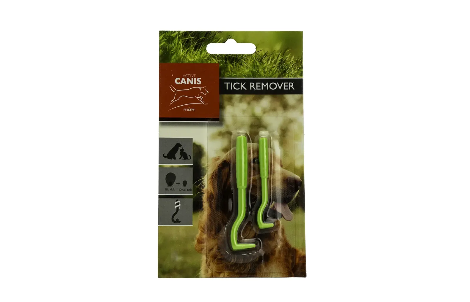 Fästingborttagare 2-Pack för Hund och Katt – Active Canis