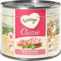 Feringa Classic Meat Menu Kitten 6 x 200 g – Lax & kyckling Säker betalning