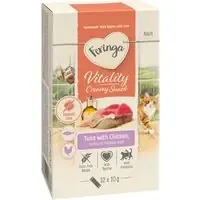 Feringa Vitality Creamy Snacks – Tonfisk med kyckling (12 x 10 g) Handla nu