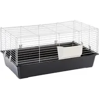 Ferplast smådjursbur Piggy Basic – Svart L 95 x B 57 x H 46 cm Endast idag
