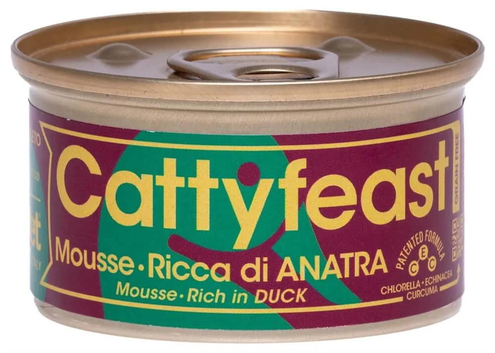 FidOVet CattyFeast Adult Mousse Duck 85g