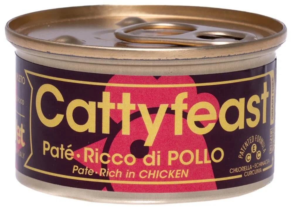 FidOVet CattyFeast Adult Paté Chicken 85g