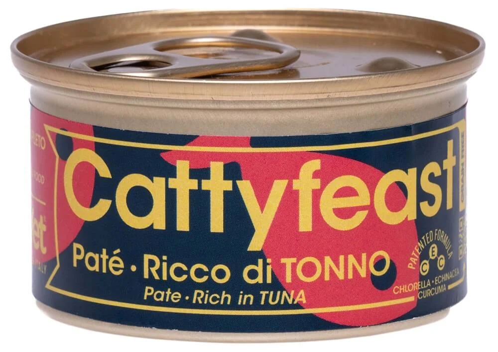 FidOVet CattyFeast Adult Paté Tuna 85g