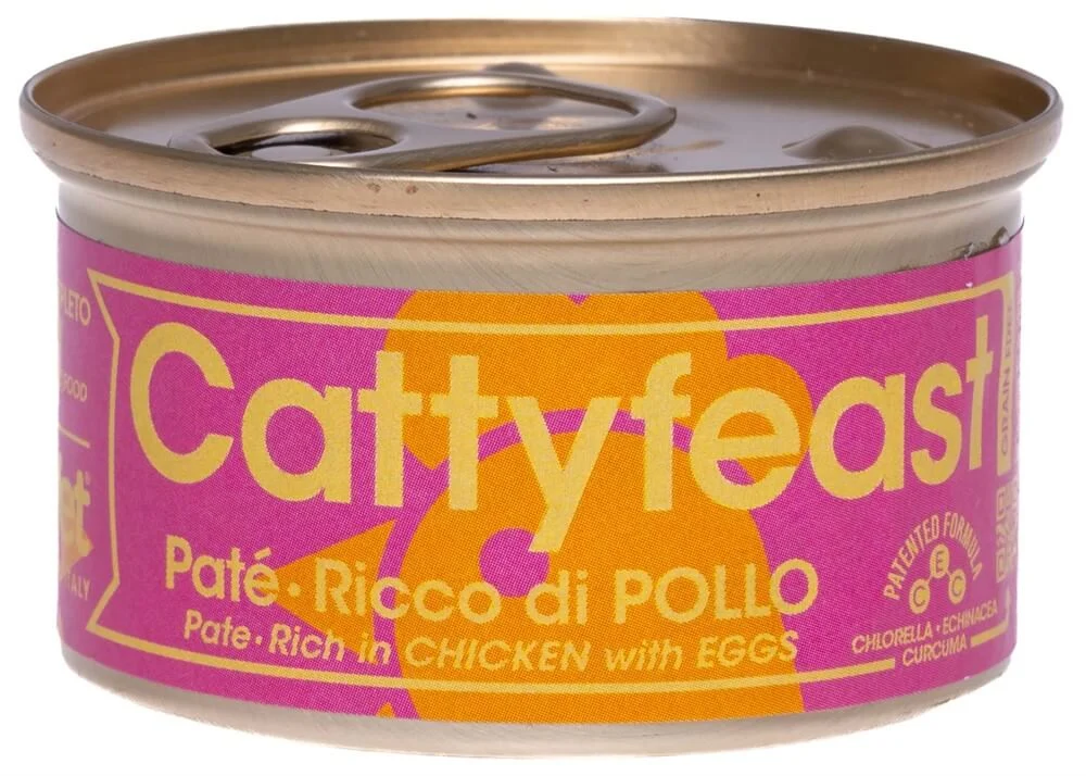 FidOVet CattyFeast Kitten Paté Chicken & Eggs 85g