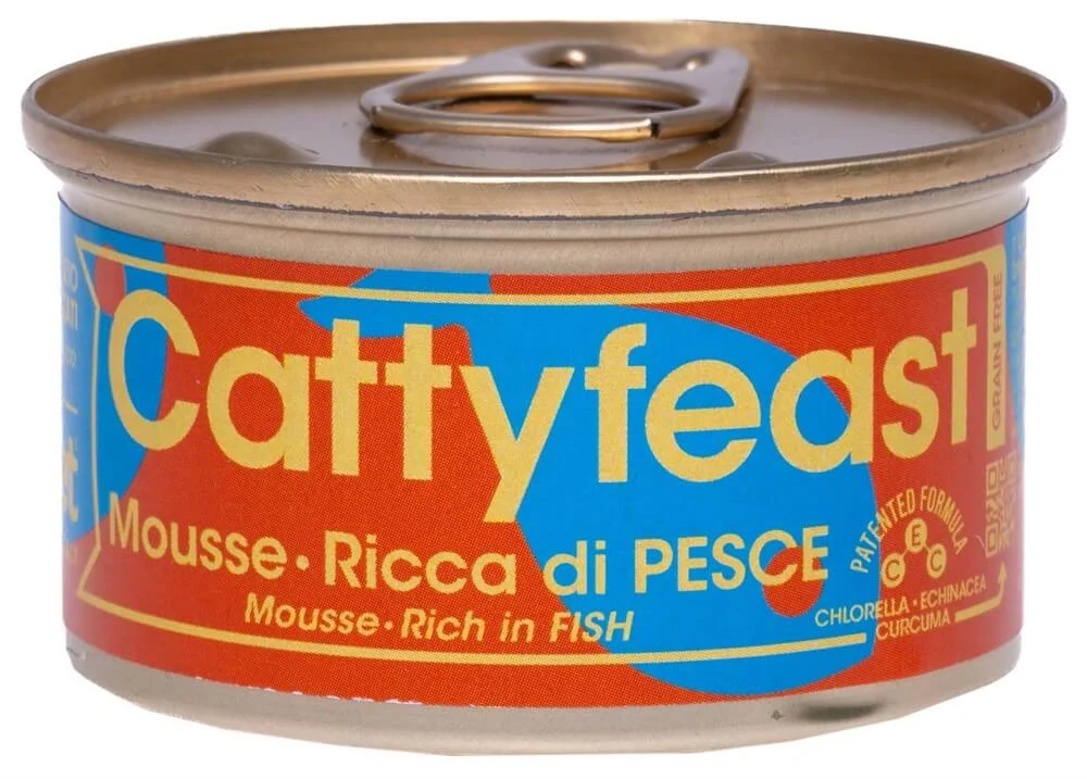 FidOVet CattyFeast Sterilised Mousse Fish 85g