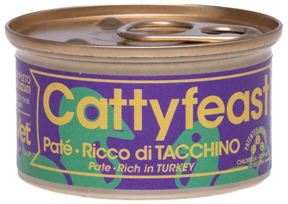 FidOVet CattyFeast Sterilised Paté Turkey 85g