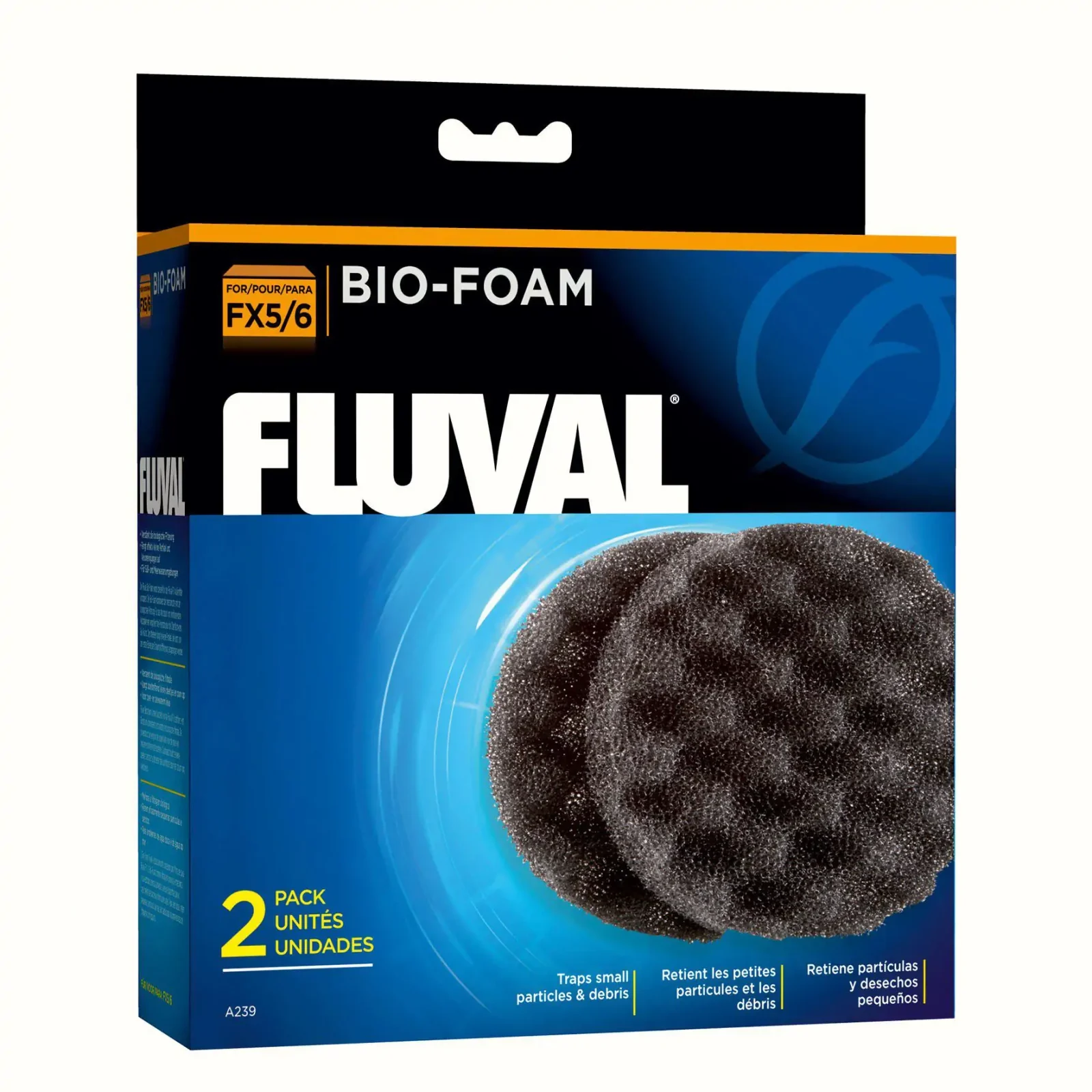 Filtermatta Fluval Bio-Foam+ 2-pack – FX2/FX4/FX5/FX6
