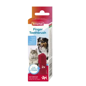 Fingertandborste – 2 Par