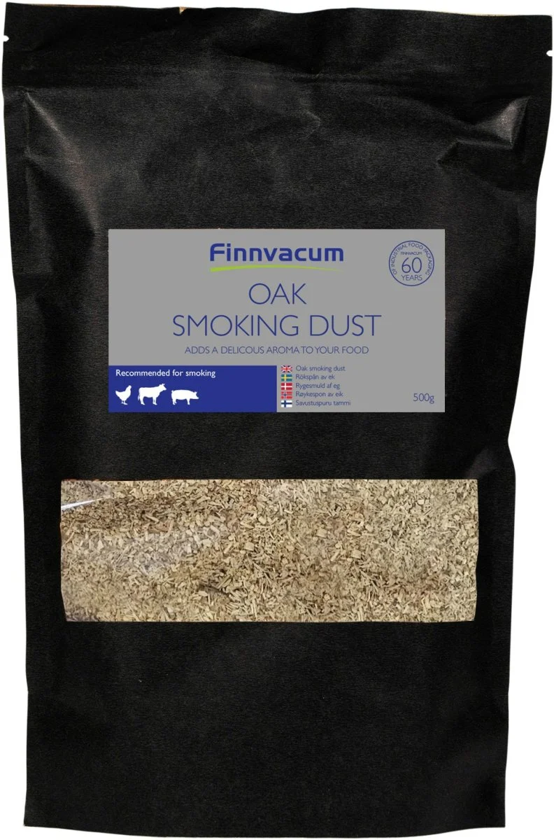 Finnvacum rökspån ek 500g