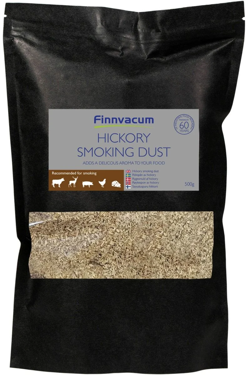 Finnvacum rökspån hickory 500g - Image 2