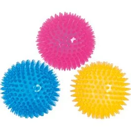 Flamingo Hundleksak Missy Spikeball - Flytande piggboll av TPR-gummi