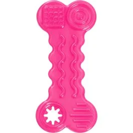 Flamingo Hundleksak Missy Treat Bone - Fyll med godis för extra aktivering