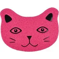 Flamingo Pancho matta för kattlådor – Fuchsia Säker betalning