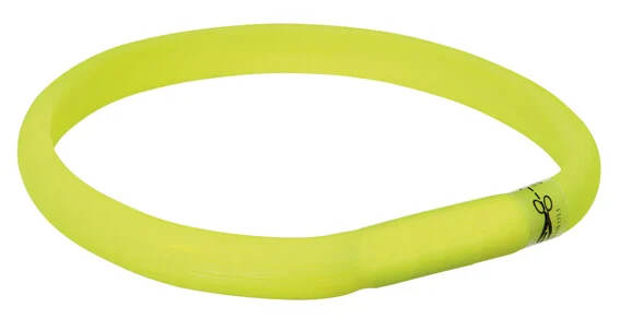 Flash Light Ring Bred USB Silikon L-XL: Grön
