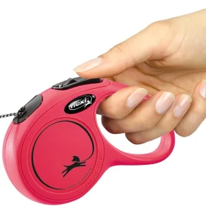 Flexi Classic Cord Röd 3m XS