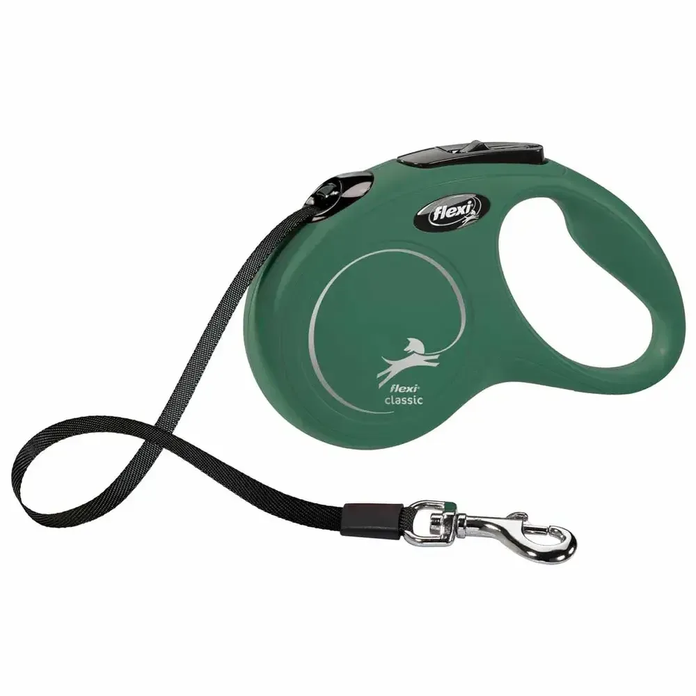 Flexi Classic M 5m Band Olivgrön