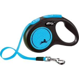 Flexi Neon S 5m Band Blå