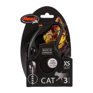 Flexi New Classic Katt Svart Lina – 3 M