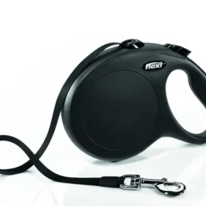Flexi New Classic L Tape leash 8 m, Black