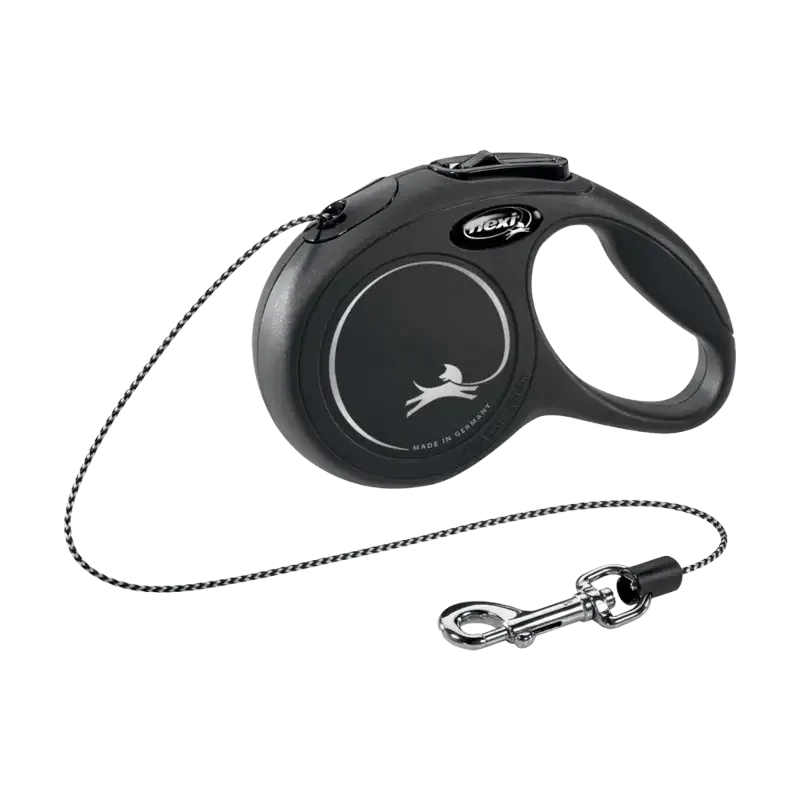 Flexi New Classic Svart Rep