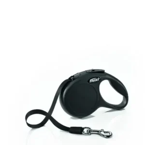 Flexi New Classic XS Tape leash 3 m, Black