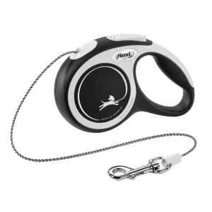 Flexi New Comfort Rullkoppel – Svart