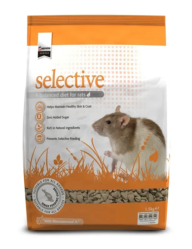 Foder Supreme Science Selective Rat 1,5 kg Handla nu