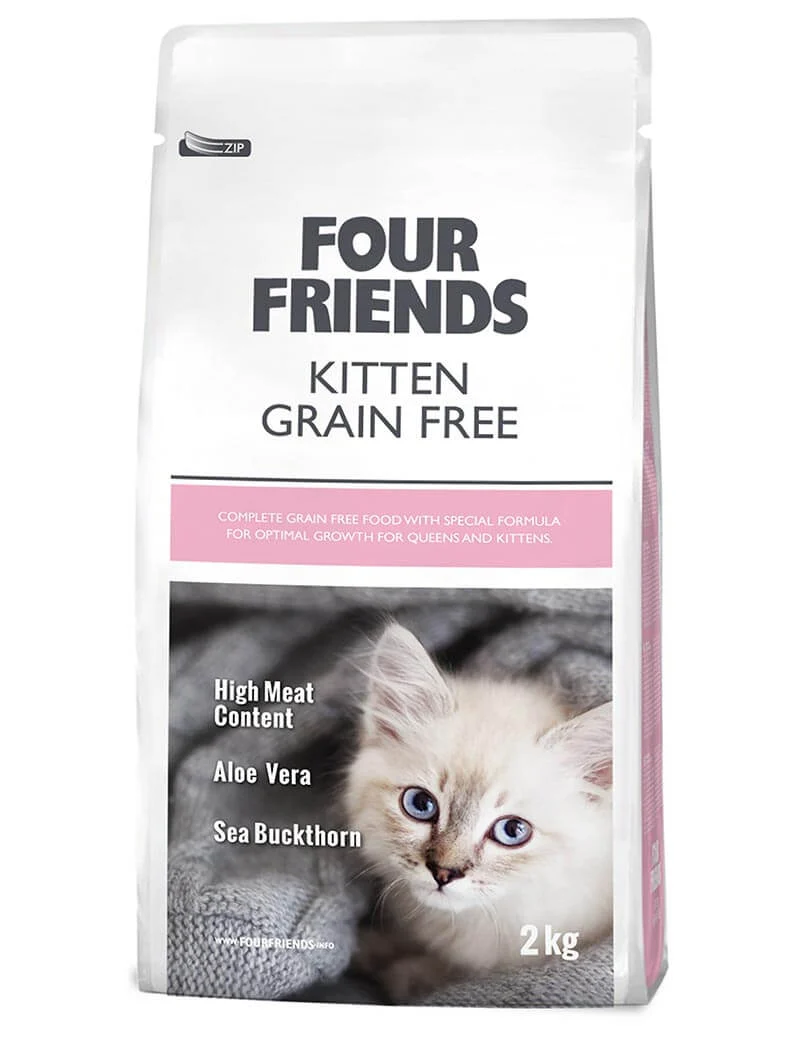Four Friends Grain Free Kitten 2kg