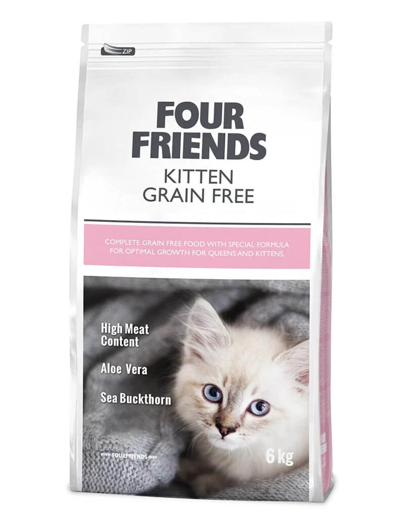 Four Friends Grain Free Kitten 6kg
