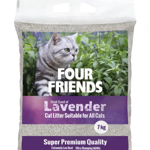 Four Friends Kattsand Lavender 7kg
