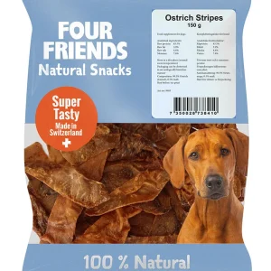 Four Friends Natural Snack Ostrich Sticks 500g