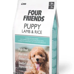 Four Friends Puppy Lamb & Rice 3kg