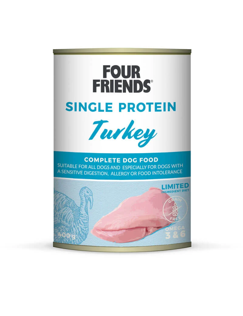 Four Friends Single Protein Turkey 400g