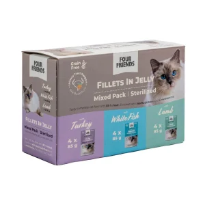 Four Friends Sterilized Jelly Mix 12-pack