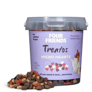 Four Friends Treatos Micro Hearts 500g